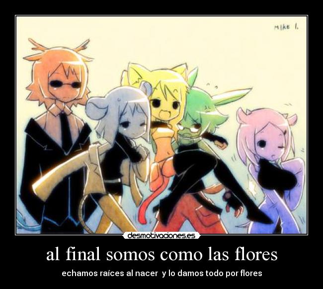 carteles anime desmotivaciones