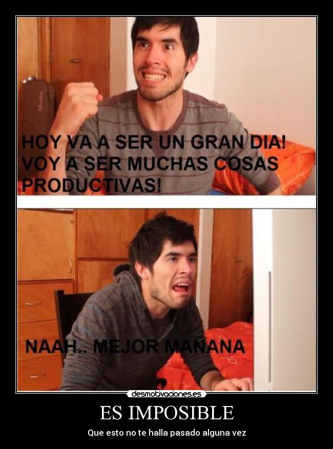 ES IMPOSIBLE -