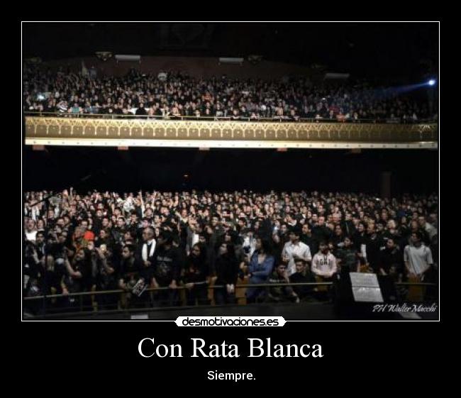 Con Rata Blanca - Siempre.