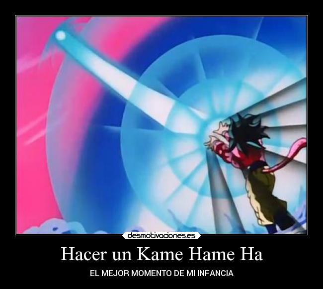 Hacer un Kame Hame Ha - 