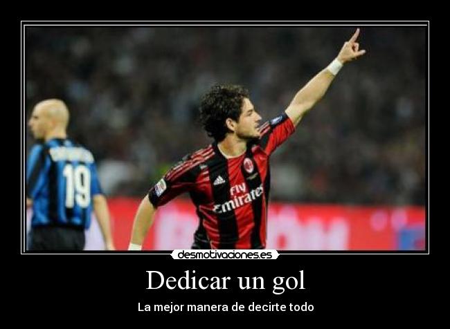 Dedicar un gol - 