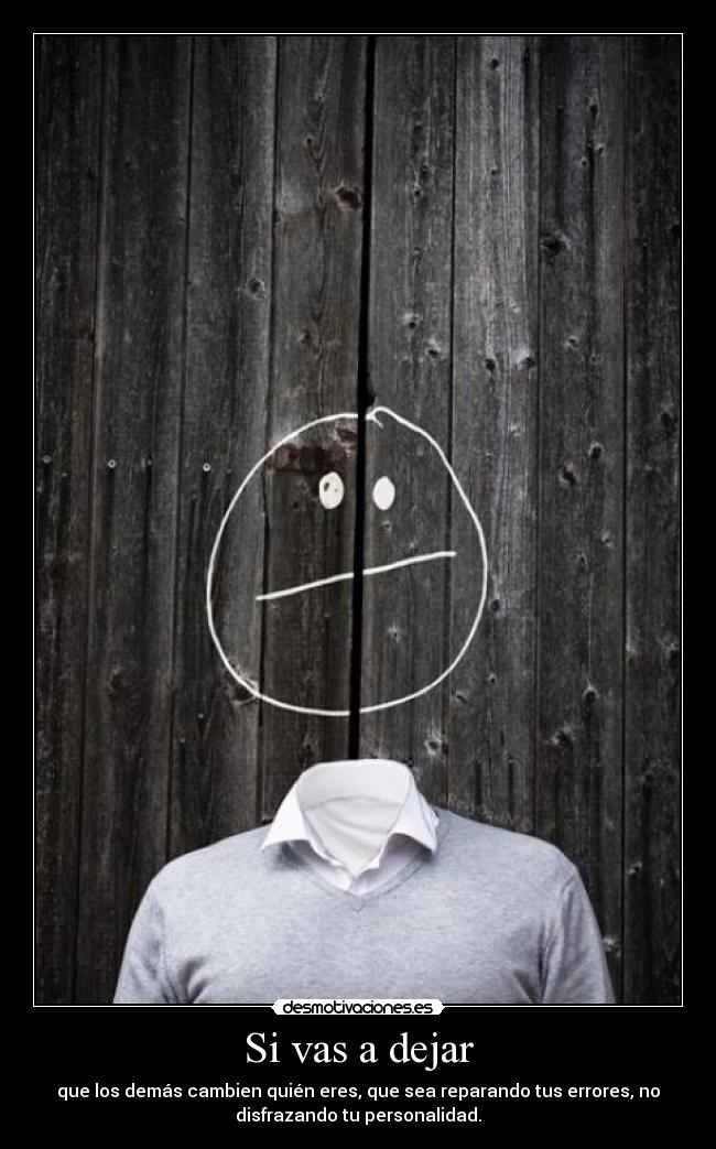 Si vas a dejar - 