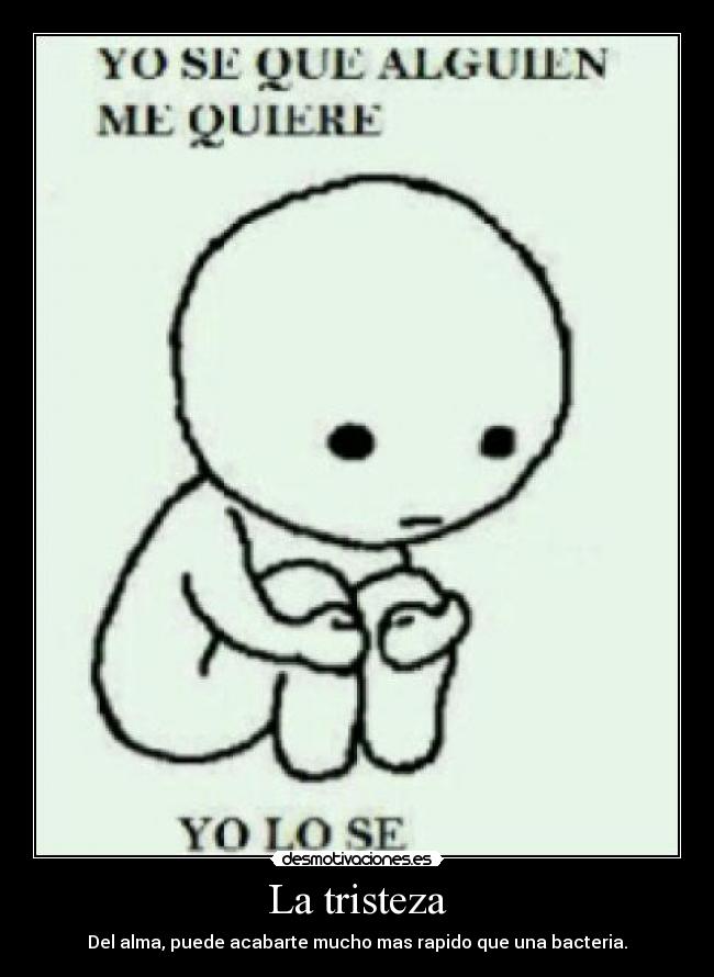 La tristeza -