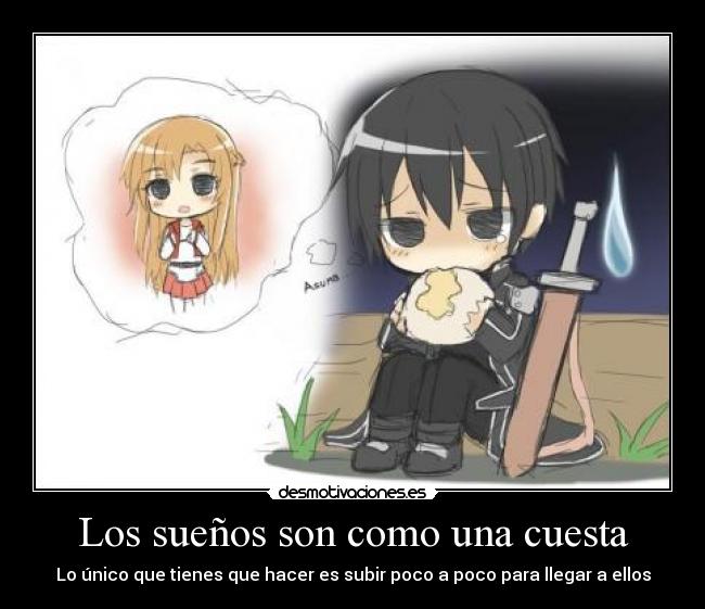 Los sueños son como una cuesta -