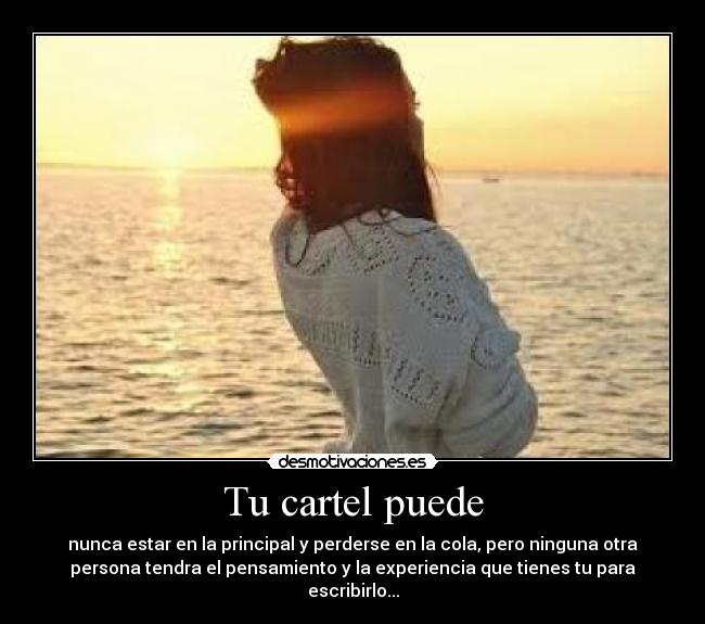 carteles cartel puede desmotivaciones