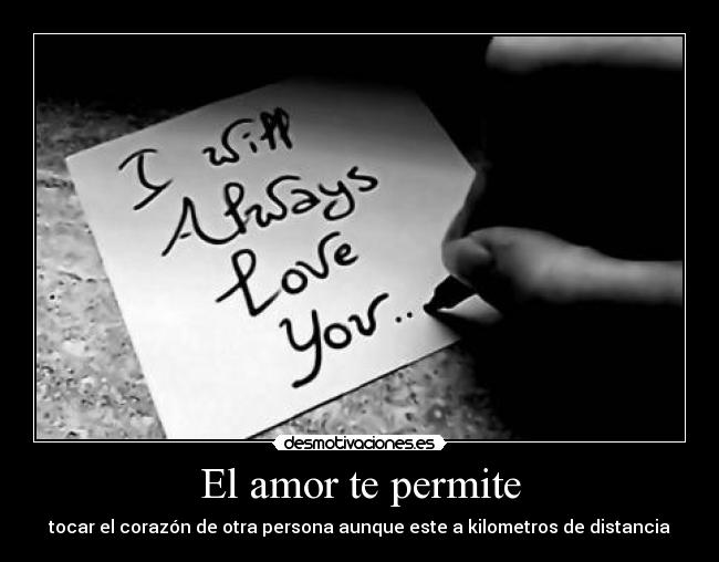 El amor te permite - 