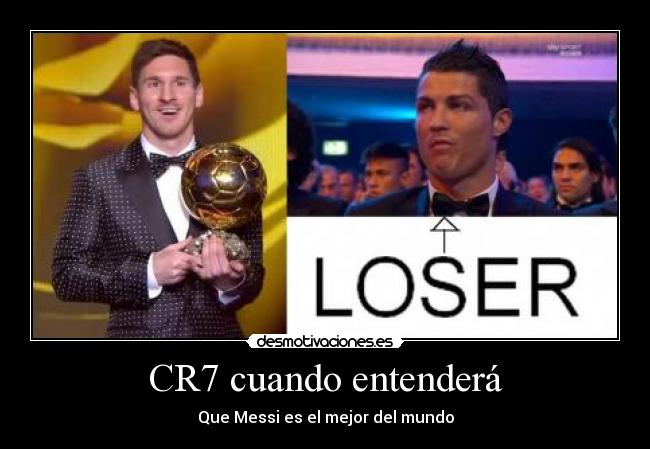 CR7 cuando entenderá -