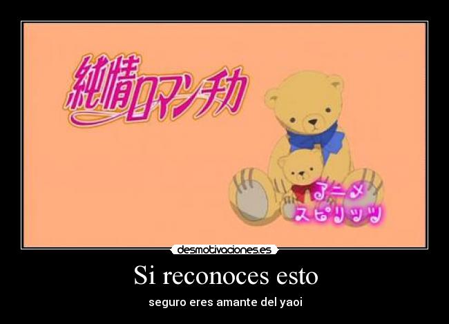 Si reconoces esto - 