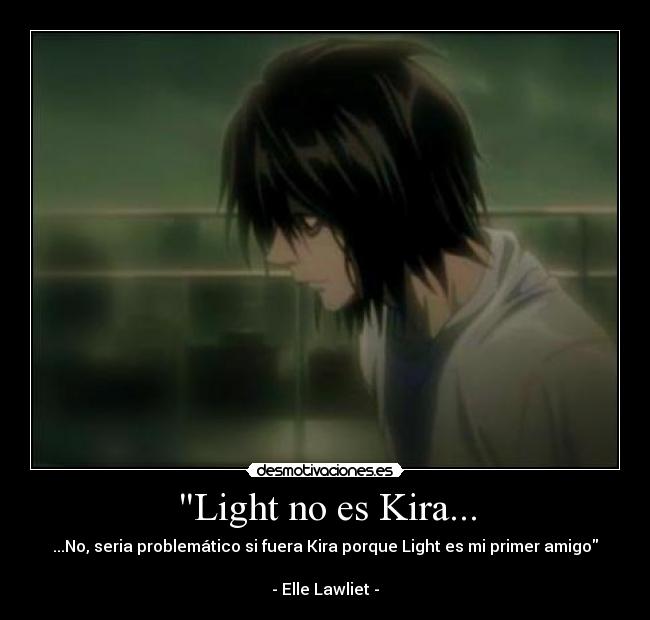 Light no es Kira... - 