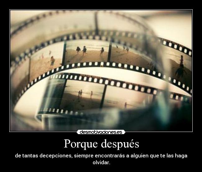 Porque después - 