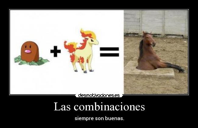 Las combinaciones -