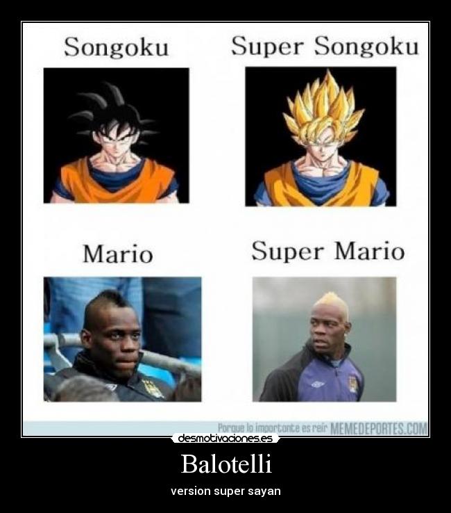 Balotelli - version super sayan