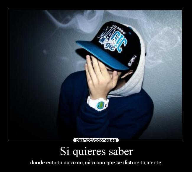 Si quieres saber - 