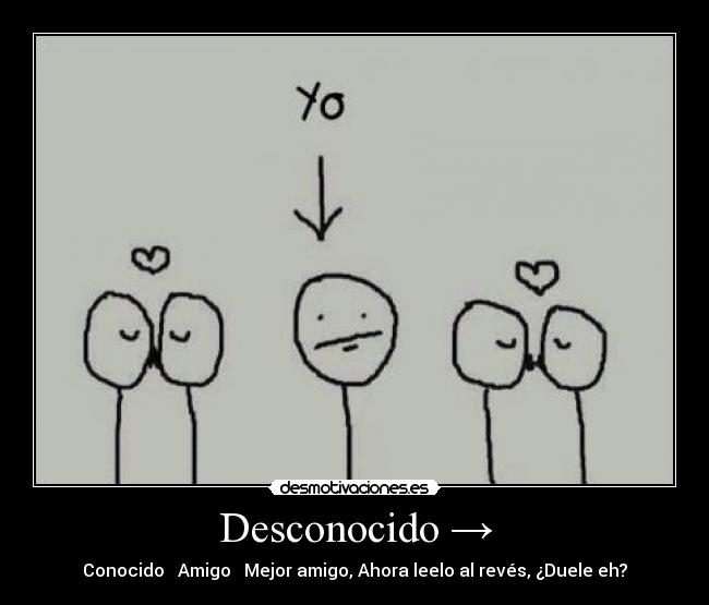 Desconocido → - 