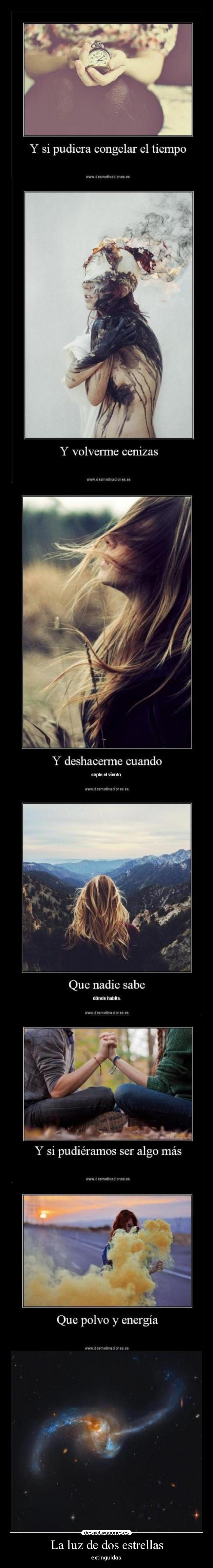 La luz de dos estrellas -