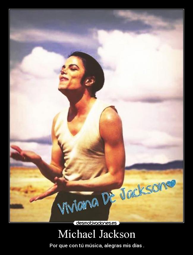 carteles michael jackson love you desmotivaciones