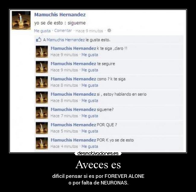 Aveces es - 