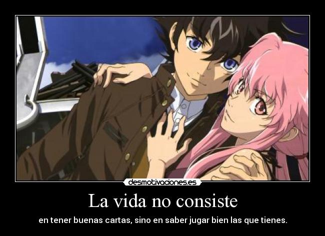 La vida no consiste - 