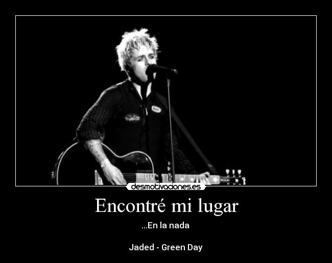 Encontré mi lugar - 