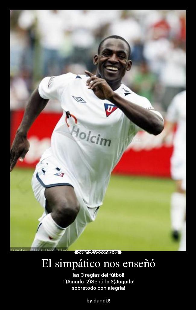 El simpático nos enseñó -