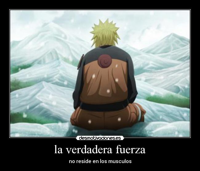 la verdadera fuerza - no reside en los musculos