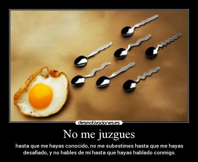 No me juzgues - 