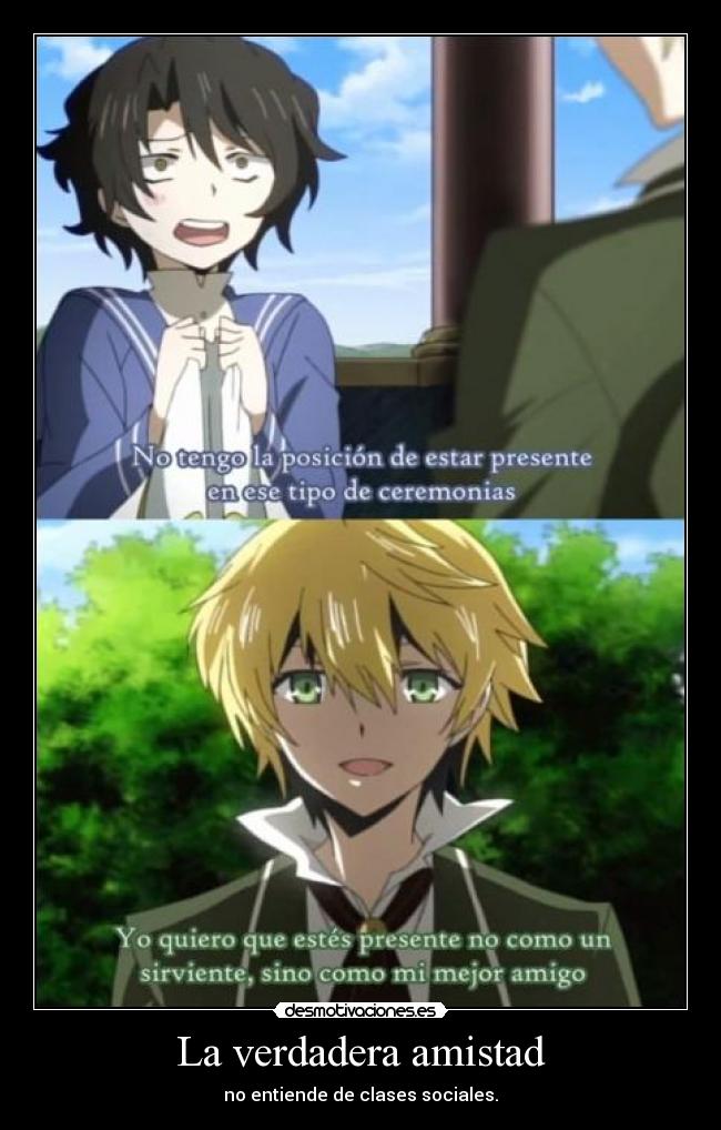 La verdadera amistad -