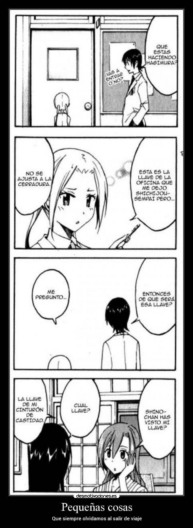 Pequeñas cosas - Que siempre olvidamos al salir de viaje