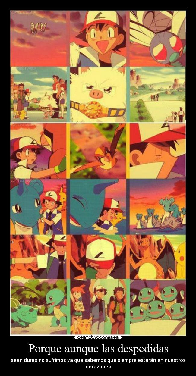 Porque aunque las despedidas - 