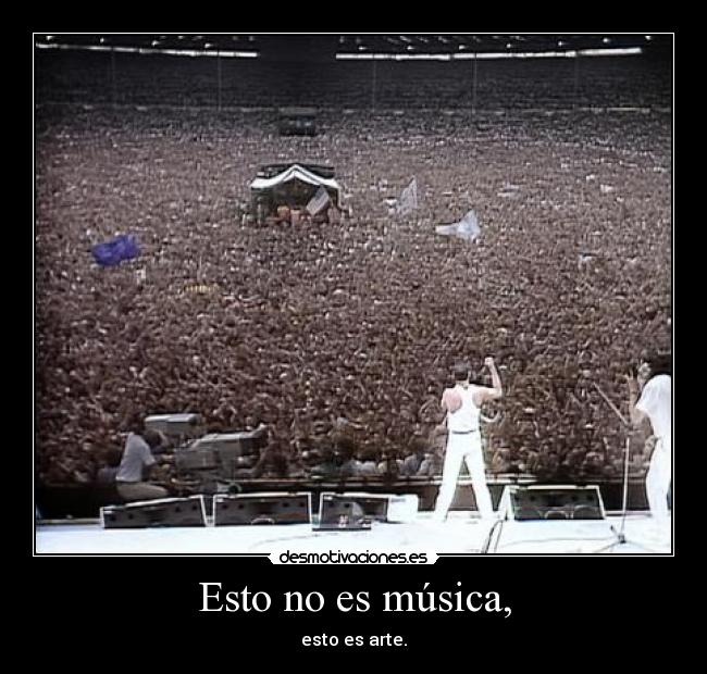 Esto no es música, - esto es arte.