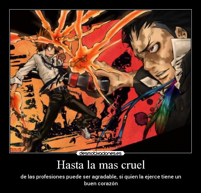 carteles tsuna xanxus profesion ejercer desmotivaciones