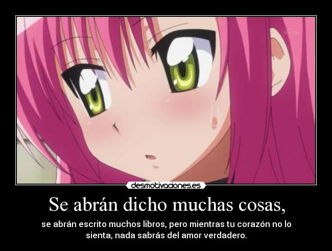 Se abrán dicho muchas cosas, -