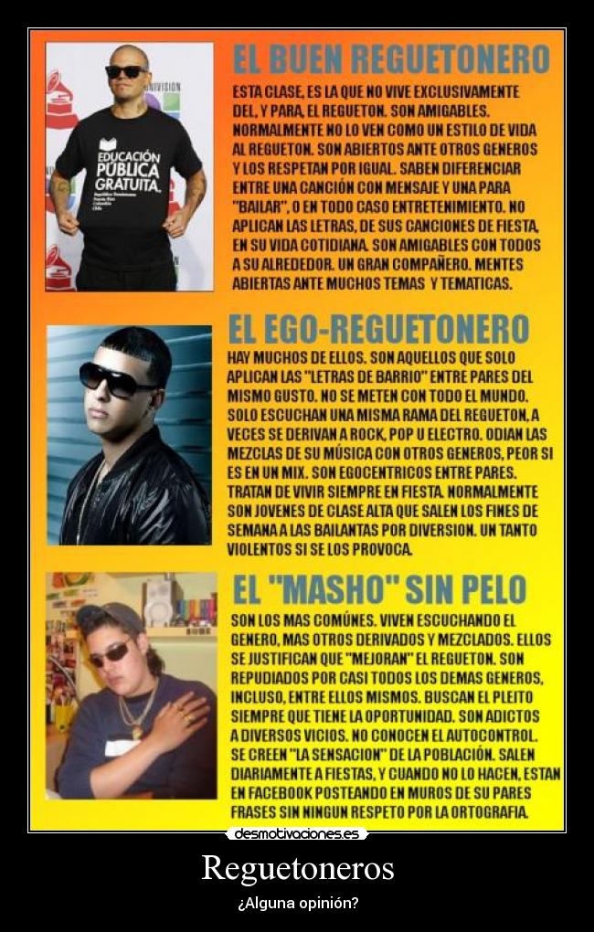 Reguetoneros - 