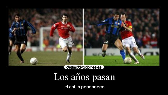 carteles deportes ryan giggs javier zanetti futbol desmotivaciones