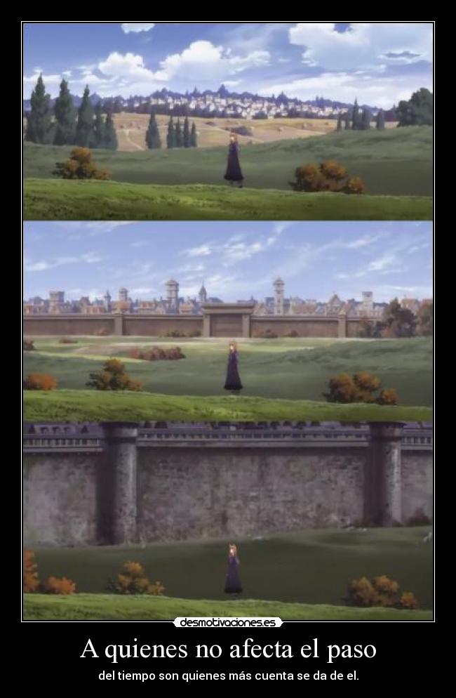 A quienes no afecta el paso -