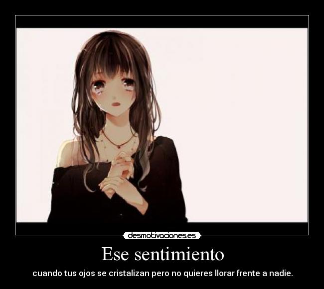 Ese sentimiento -