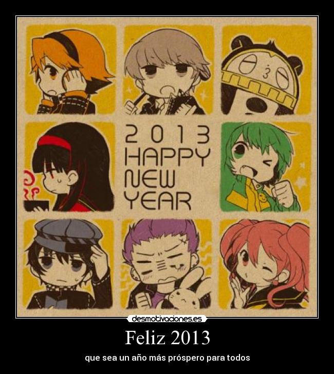 Feliz 2013 -