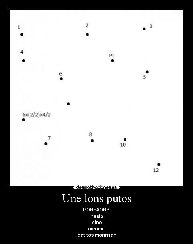 Une lons putos - 