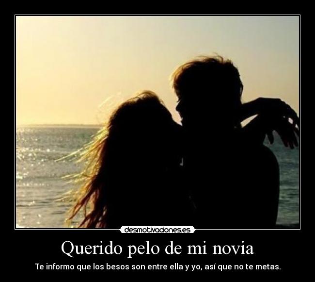 Querido pelo de mi novia -