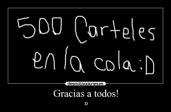 Gracias a todos! - :D