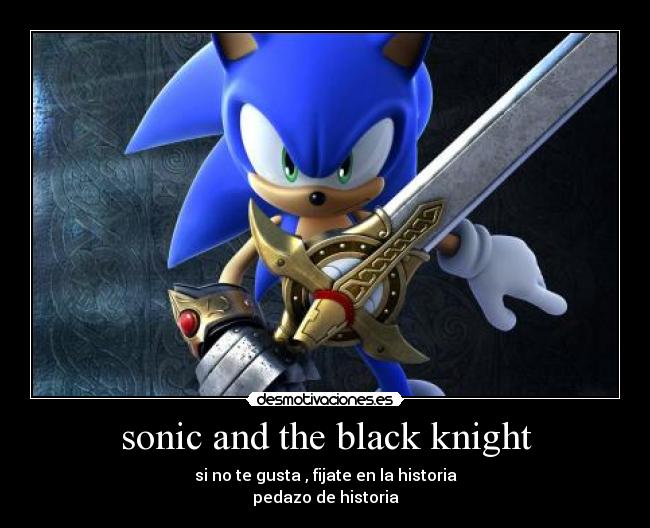 sonic and the black knight -