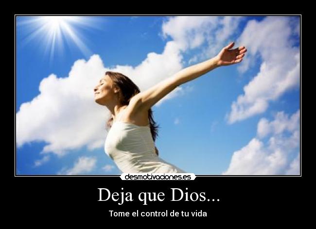 Deja que Dios... -