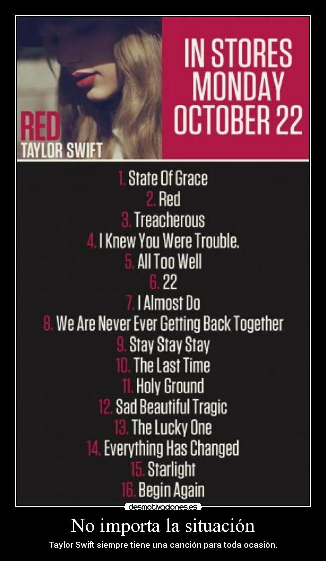 carteles taylor swift motiva love amistad love break desmotivaciones