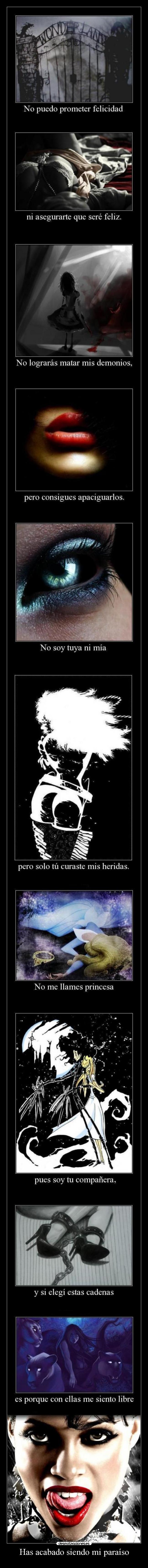 Has acabado siendo mi paraíso - 