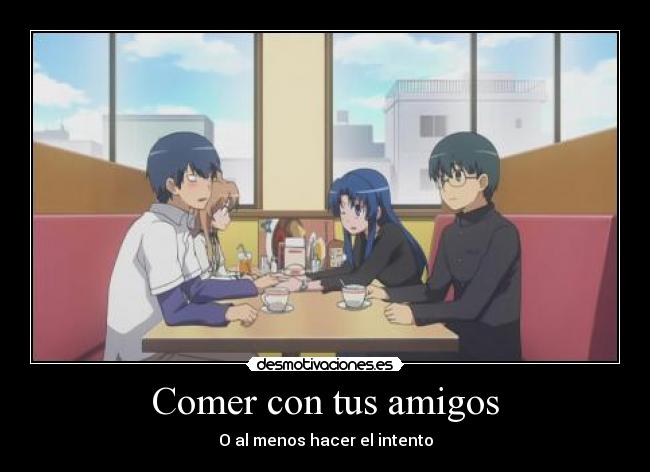 Comer con tus amigos - 