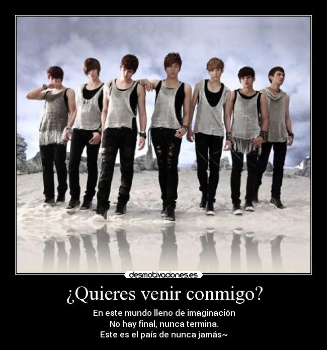 ¿Quieres venir conmigo? -