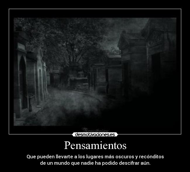 pensamientos oscuros pensamientos oscuros