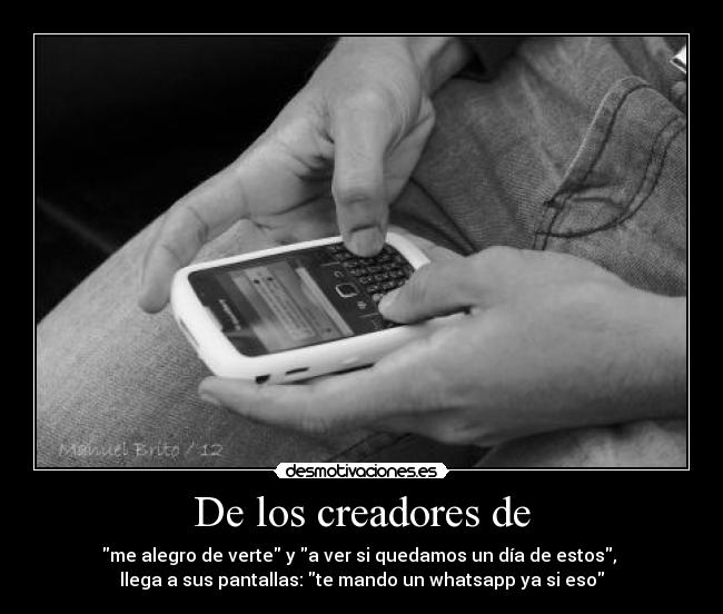 De los creadores de - 