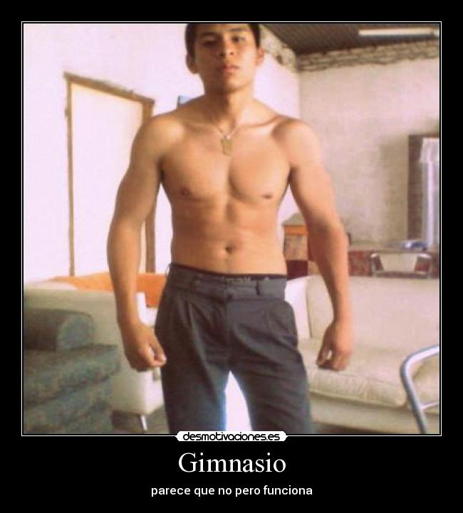Gimnasio - parece que no pero funciona