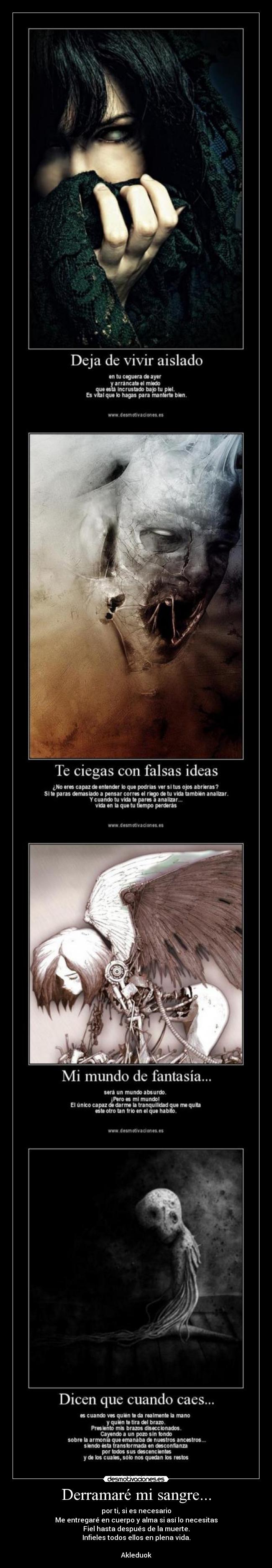 Derramaré mi sangre... - 